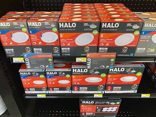 HALO Lighting Available at Burton's