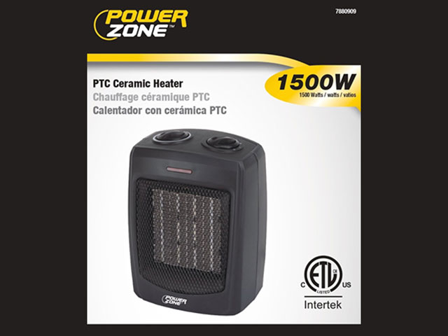 PowerZone Portable Electric Heater