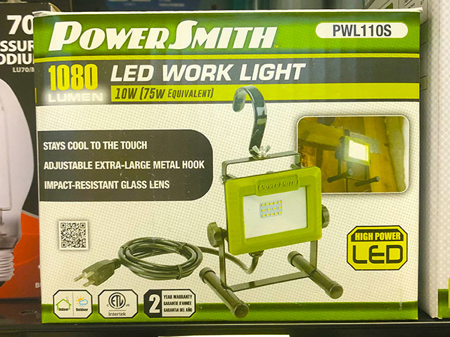 PowerSmith Work Light with Stand