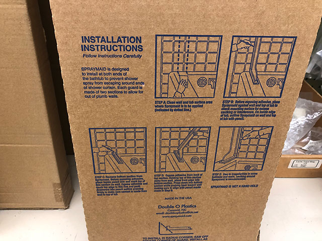FBS_6150 Spraymaid Shower Guards