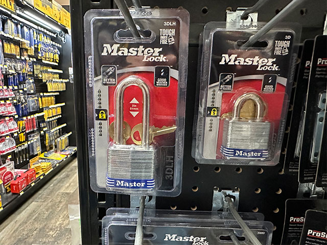 Master Lock 3D Padlock