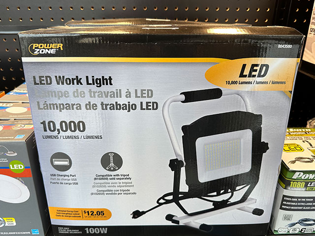 PowerZone LED Work Light