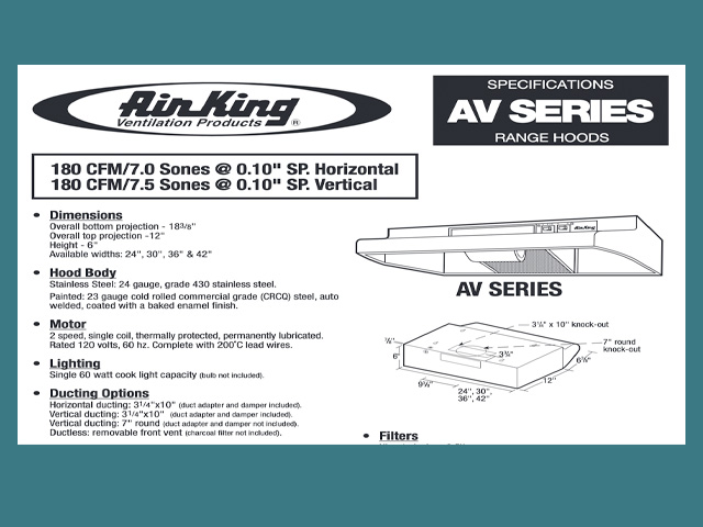 Ducted Range Hoods