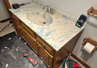 Bathroom Before and After