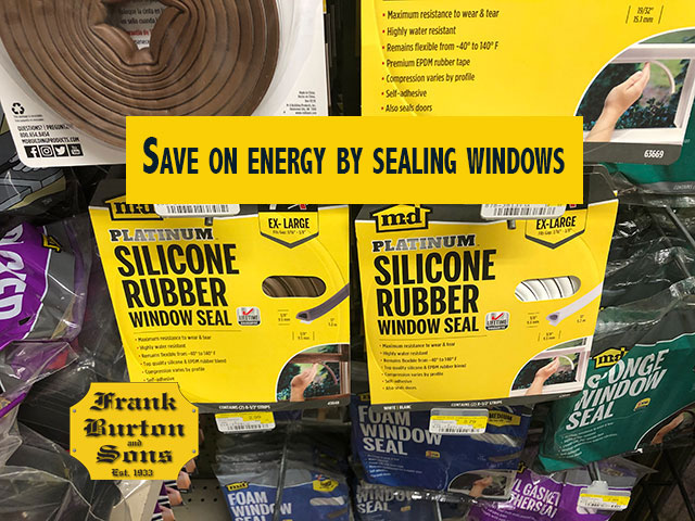 Save on Energy by Sealing Windows